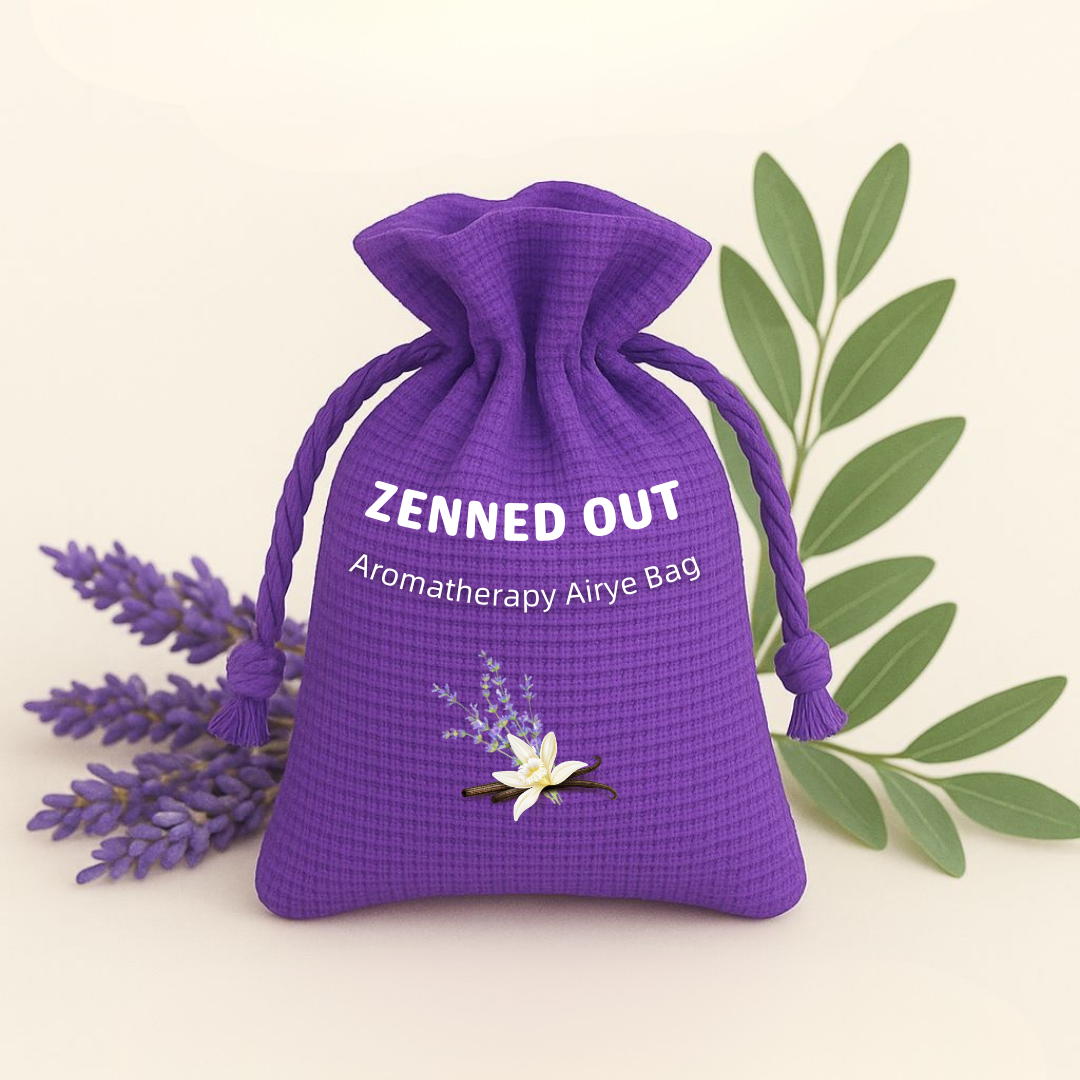 Zenned Out Aromatherapy Airye Bag: Instant calming support