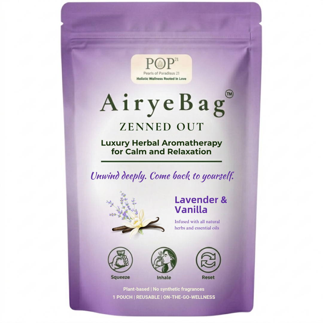 Zenned Out Aromatherapy Airye Bag: Instant calming support