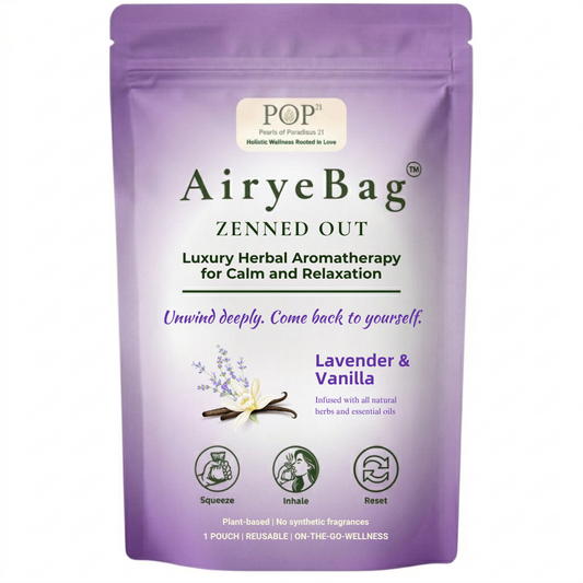 Zenned Out Aromatherapy Airye Bag: Instant calming support