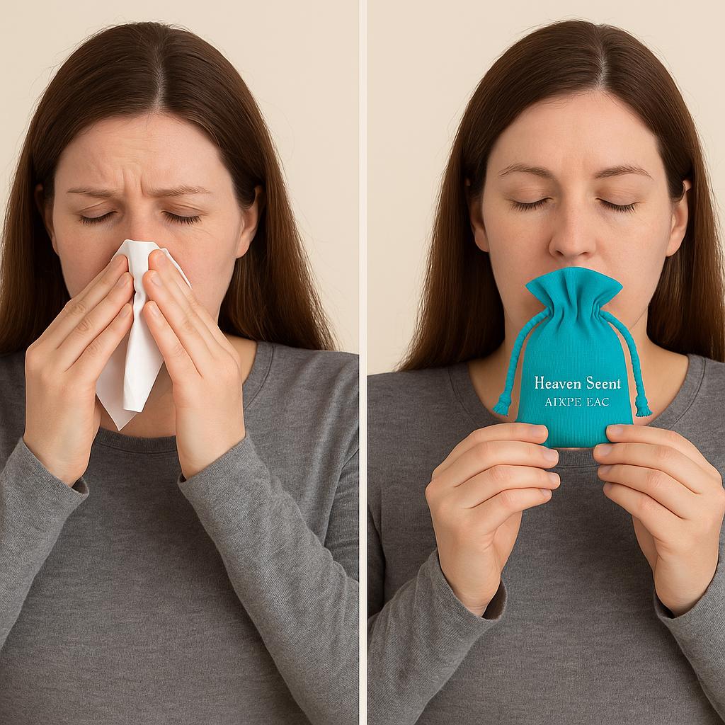Heaven Scent Aromatherapy Airye Bag: Instant upper respiratory support